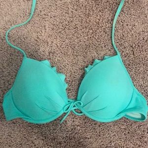Victoria’s Secret light blue/green bikini top
